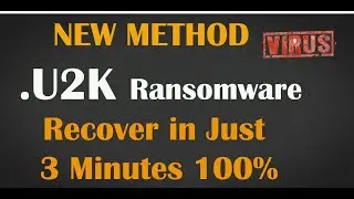 U2k File Virus Ransomware [.U2k ] Removal and Decrypt .U2k Files | U2k virus removal guide