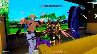 Pro Lobby Ajjubhai Call Me Noob😡Show me Throne Emote Bermuda Map - Garena Free Fire