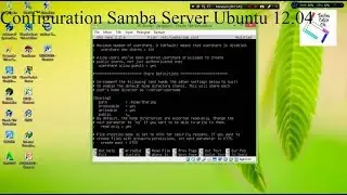 Configuration Samba Server OS Ubuntu Server 12.04 on Virtual Box.