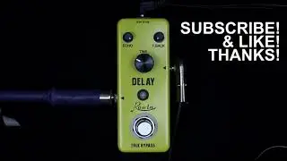 DELAY Rowin  - 300 Series pedal demo