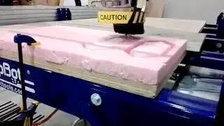 CNC Shopbot in action  Composites  Fablab