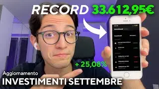 I MIEI INVESTIMENTI a 21 anni - Settembre 2024