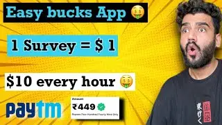 How to earn money from easy bucks app | New earning app 2023
