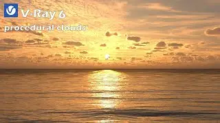 [ V-Ray 6 for 3ds max | new features [ procedural cloud