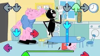PEPPA PIG Horror Story in Friday Night Funkin | FNF MODS