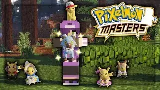 COMO CONSEGUIR TODOS LOS PIKACHU COSPLAY Y CONSIGO ROCKRUFF SHINY | PIXELMON MASTERS | Ep 9