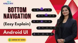 20. How to Add Bottom Navigation in Android Studio | BottomNavigationView | Android Tutorial