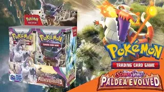 Pokémon TCG: Paldea Evolved Booster Box Opening!