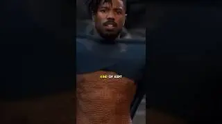 HOW PLAYING KILLMONGER AFFECTED MICHAEL B JORDAN #marvel #michaelbjordan #movie  #cinema #shorts