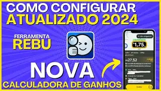 COMO CONFIGURAR CALCULADORA DE GANHOS DO APLICATIVO REBU #Uber #99pop #indriver