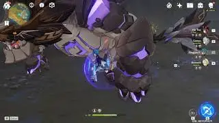 GENSHIN IMPACT Geovisheath vs Hutao and Friends