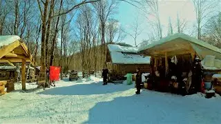 НА ДВА ДНЯ ШУМНОЙ И ВЕСЕЛОЙ КОМПАНИЕЙ В ТАЙГУ. БАНЯ, РЫБАЛКА, УХА...