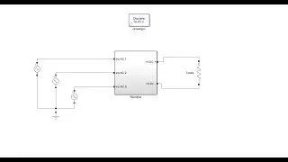 Three Phase Controlled PWM Rectifier simulation in MATLAB