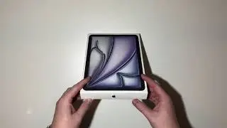 Unbox the Apple iPad Air M2 11 inch in 2025! (ASMR)
