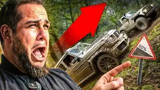 G63 Brabus sur un vrai terrain de 4X4 ! (carnage)
