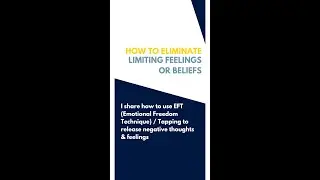 How to use #eft  / #tapping