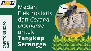 Medan Elektrostatis dan Corona Discharge untuk Penangkapan dan Pengendalian Serangga