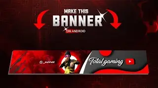 How To Make Professional Banner For Youtube Channel | Youtube Channel Art Kaise Banaye | Pixellab