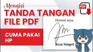 Tanda Tangan File PDF hanya Menggunakan HP