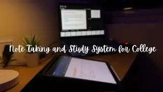 How I take notes and study in college | #mitmanipal #notetaking #college