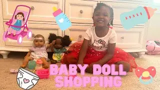 NEW BABY DOLLS FROM TARGET | TARGET SHOPPING | BABY DOLLS | PLAYING WITH BABY DOLLS | TODDLER FUN