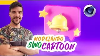 Modelando um Sino no formato de Cartoon { Tutorial de Cinema 4D }