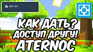 How to Give a Friend Access to a Server in ATERNOS Minecraft