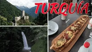 🌊 Cascada, Castillo y PIZZA TURCA GIGANTE en Terminal Pide 🍕 ¡Increíble Aventura!