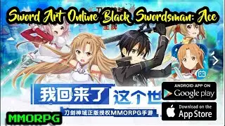 Sword Art Online Black Swordsman: Ace Gameplay (Android/IOS)