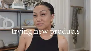 GRWM | Trying new products from Sephora | Kosas foundation Tower28 + more