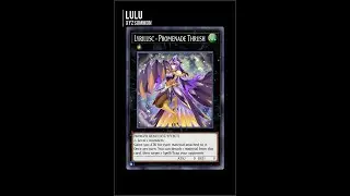 Yugioh Duel Links - Lulu XYZ summon Lyrilusc - Promenade Thrush