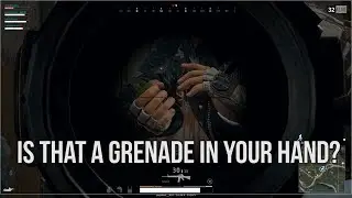 Is that a grenade in your hand? | PUBG