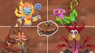 Starhenge - All Sounds, Animations & Full Song (My Singing Monsters: Dawn of Fire)