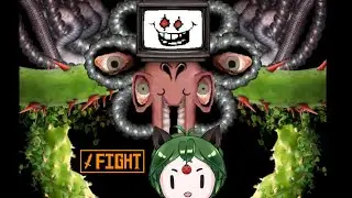 【Undertale】fake flower god VS baby cat