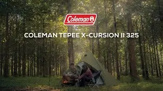เต็นท์ Coleman X-cursion tepee ii 325 เต็นท์สำหรับคู่รักหรือครอบครัวเล็กๆ