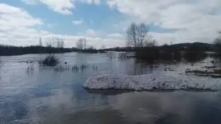 Паводок. Балкашино Казахстан.