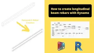 How to create longitudinal beam rebars with Dynamo for Revit