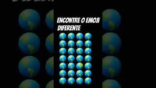 encontre o emoji diferente #emojichallenge