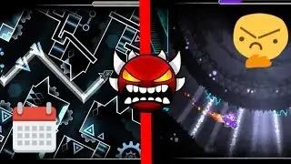 Top 5 Extreme Demons That Took The Quickest to Verify! - Geometry Dash