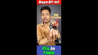TRICK 2: Boya Mic Not Working In Android | Boya BY-M1 Mic Kaise Use Kare #shorts