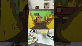 Рисование - лучший способ самовыражения #иллюстратор #иллюстрация #мем #юмор #арт #рисование