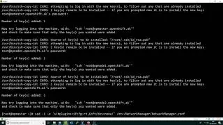 ssh nodes
