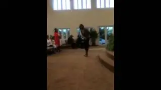 Le'Andria Johnson ministering at Christ Temple in Nassau Ba