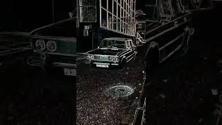 My car is in neon