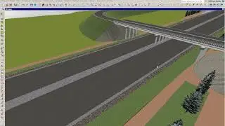 3D modeling of transport facilities in KREDO