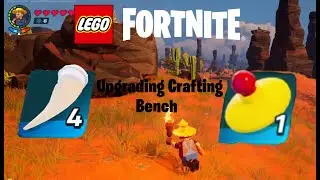 Lego Fortnite | Upgrading Crafting Bench | Part 1