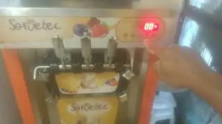 Máquina de sorvete expresso como usar fácil , facil