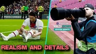 🔥 PES 2021 | TOP 10 Realistic - CRAZY Realism and Details #4 | Fujimarupes