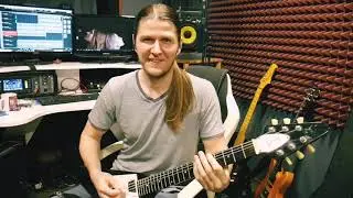 Калевала - запись гитар на новый альбом, репортаж из студии! (Recording guitar for new album)