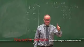 Nombres quantiques et orbitales atomiques : version 2024 !